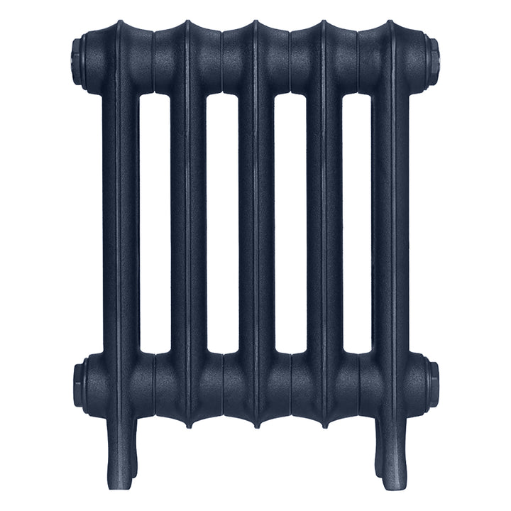 Emmeline III - Anthracite Cast Iron Column Radiator H416mm x W363mm 3 Column - Wall Hung
