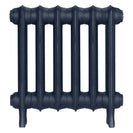Emmeline III - Anthracite Cast Iron Column Radiator H416mm x W429mm 3 Column - Wall Hung