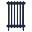 Emmeline III - Anthracite Cast Iron Column Radiator H616mm x W429mm 3 Column - Wall Hung