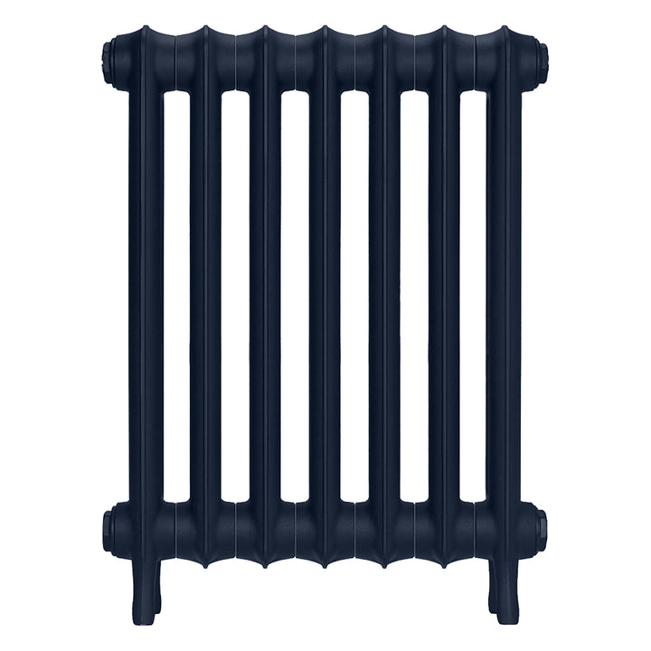 Emmeline III - Anthracite Cast Iron Column Radiator H616mm x W496mm 3 Column - Wall Hung