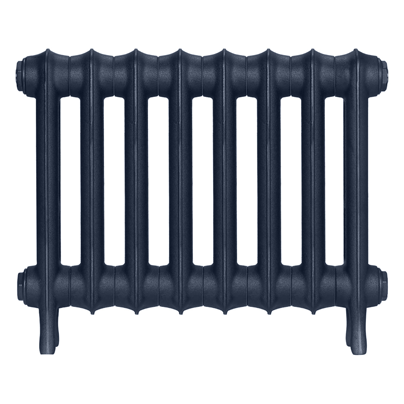 Emmeline III - Anthracite Cast Iron Column Radiator H416mm x W562mm 3 Column - Wall Hung