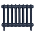 Emmeline III - Anthracite Cast Iron Column Radiator H416mm x W562mm 3 Column - Wall Hung
