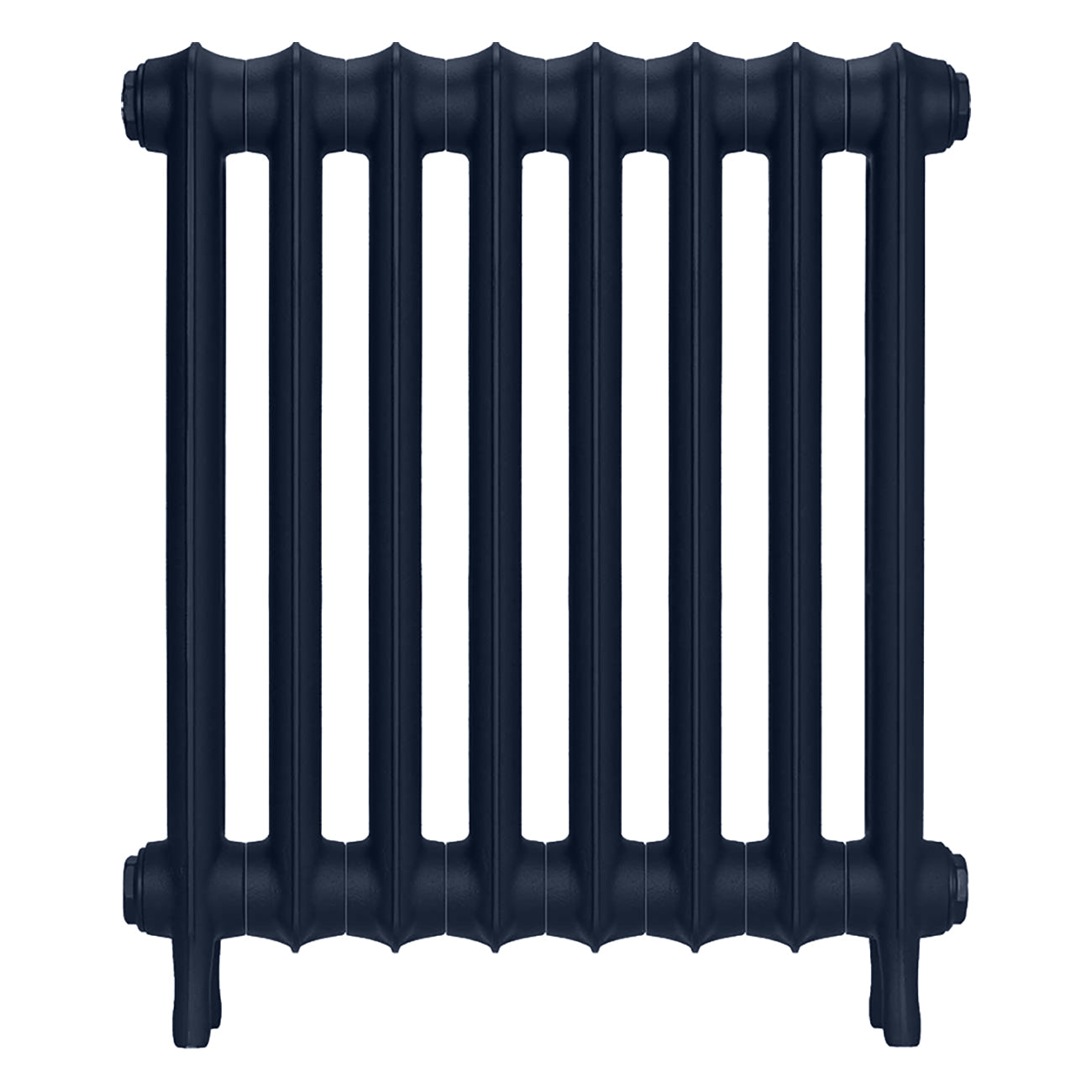 Emmeline III - Anthracite Cast Iron Column Radiator H616mm x W562mm 3 Column - Wall Hung