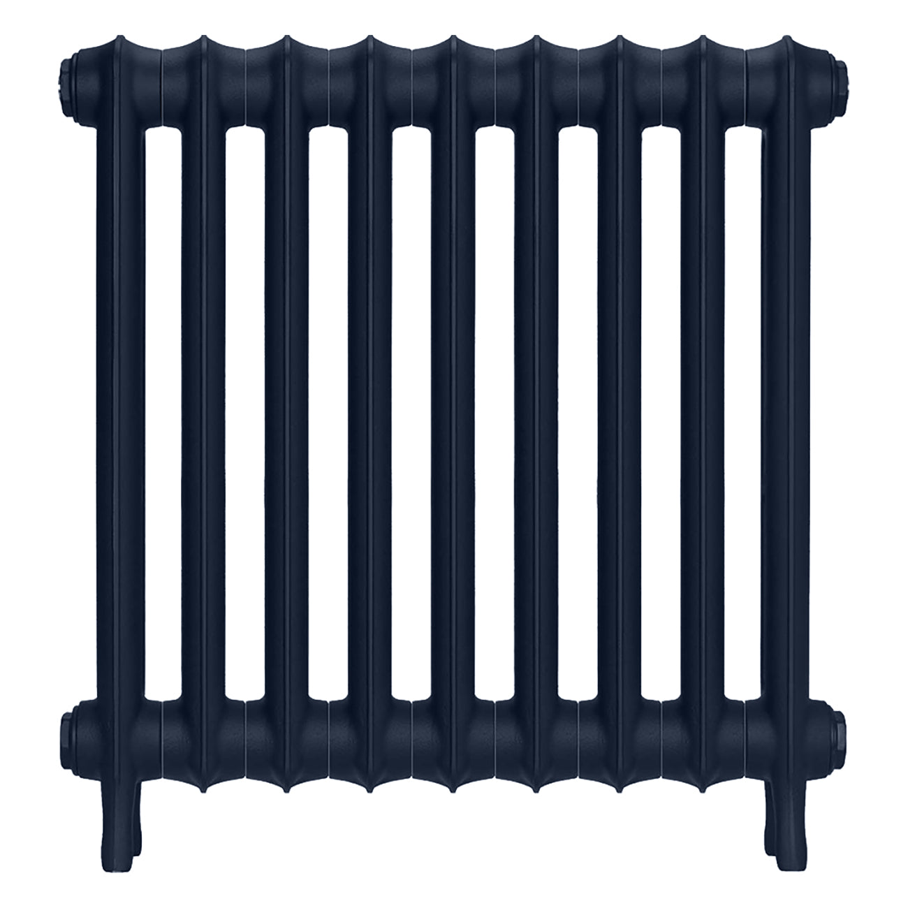 Emmeline III - Anthracite Cast Iron Column Radiator H616mm x W629mm 3 Column - Wall Hung