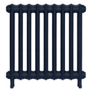 Emmeline III - Anthracite Cast Iron Column Radiator H616mm x W629mm 3 Column - Wall Hung