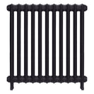 Emmeline I - Black Iron Cast Iron Column Radiator H807mm x W762mm 1 Column - Wall Hung