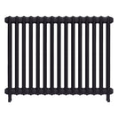 Emmeline I - Black Iron Cast Iron Column Radiator H807mm x W1028mm 1 Column - Wall Hung