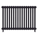 Emmeline I - Black Iron Cast Iron Column Radiator H807mm x W1094mm 1 Column - Wall Hung
