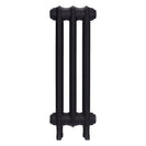 Emmeline I - Black Iron Cast Iron Column Radiator H607mm x W230mm 1 Column - Wall Hung