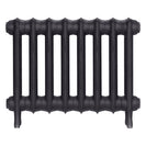 Emmeline I - Black Iron Cast Iron Column Radiator H407mm x W562mm 1 Column - Wall Hung