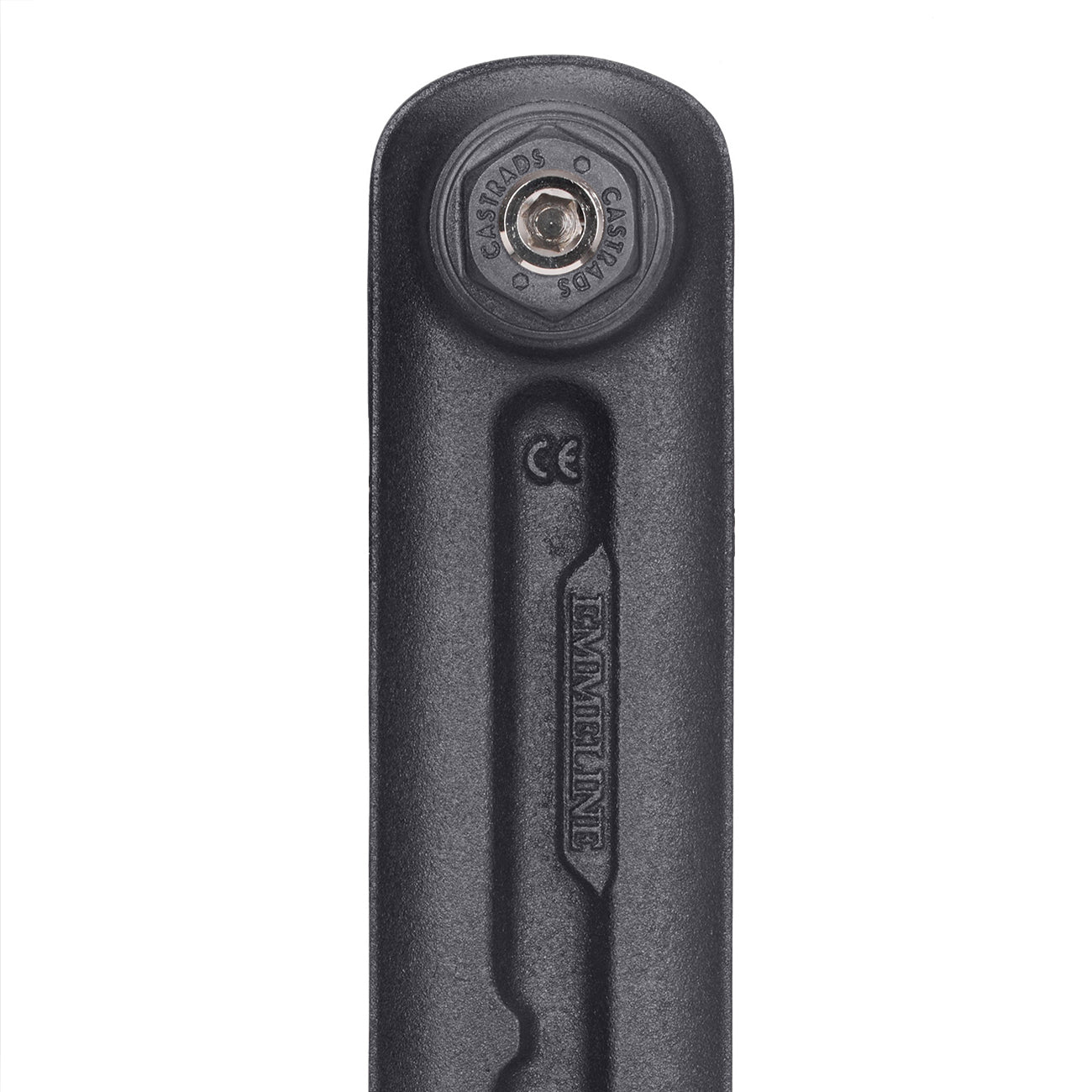 Emmeline I - Black Iron Cast Iron Column Radiator H865mm x W296mm 1 Column - Floor Standing