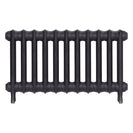 Emmeline II - Black Iron Cast Iron Column Radiator H413mm x W762mm 2 Column - Wall Hung
