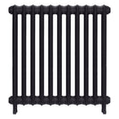 Emmeline II - Black Iron Cast Iron Column Radiator H813mm x W762mm 2 Column - Wall Hung