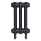 Emmeline II - Black Iron Cast Iron Column Radiator H413mm x W230mm 2 Column - Wall Hung