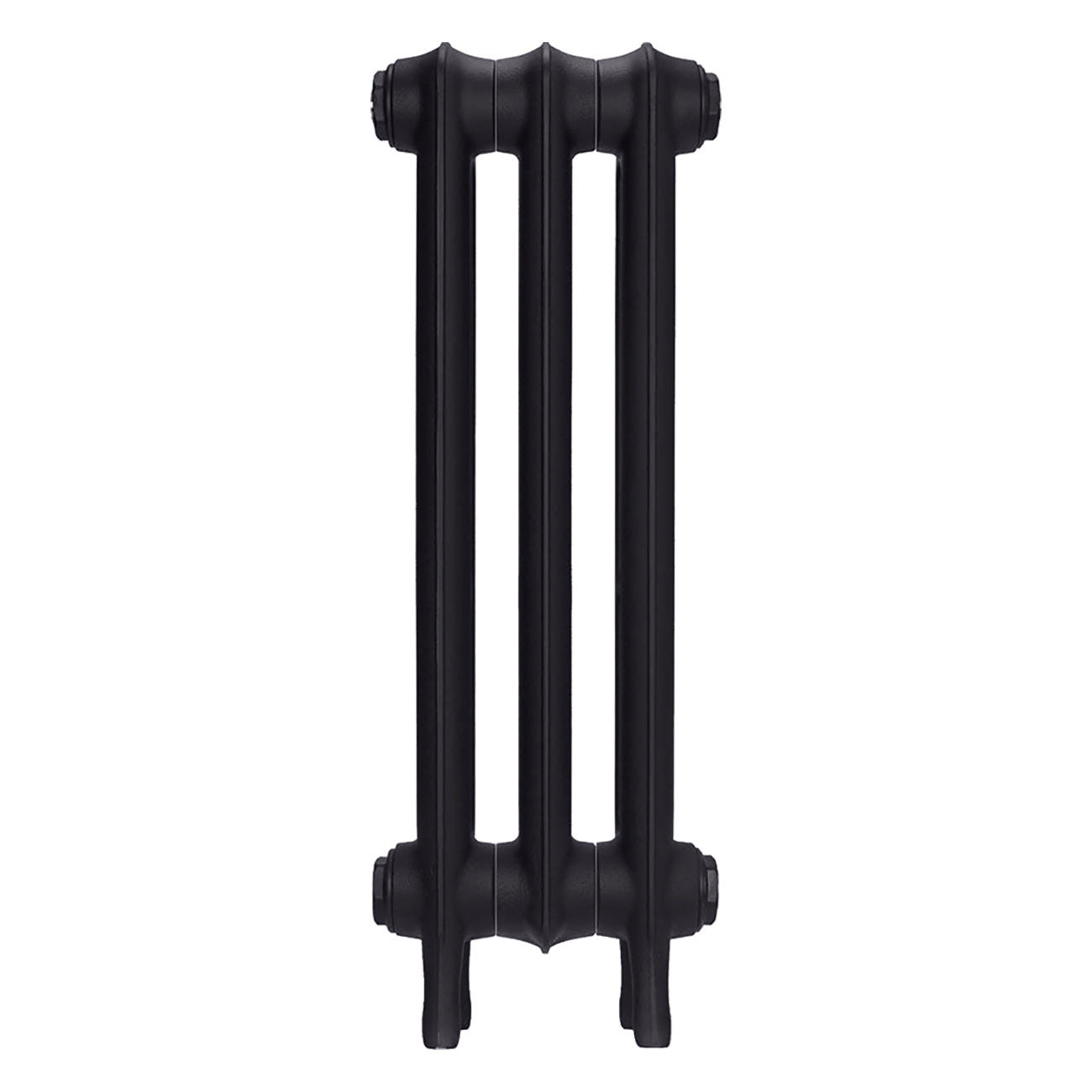 Emmeline II - Black Iron Cast Iron Column Radiator H613mm x W230mm 2 Column - Wall Hung