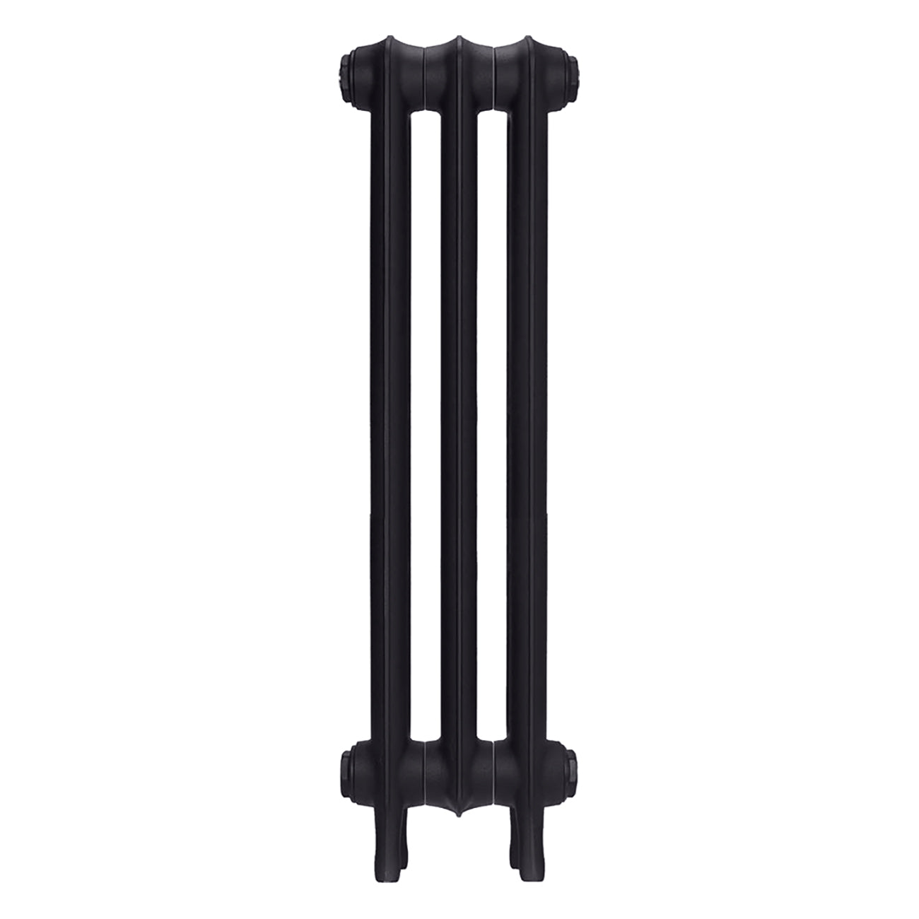 Emmeline II - Black Iron Cast Iron Column Radiator H813mm x W230mm 2 Column - Wall Hung