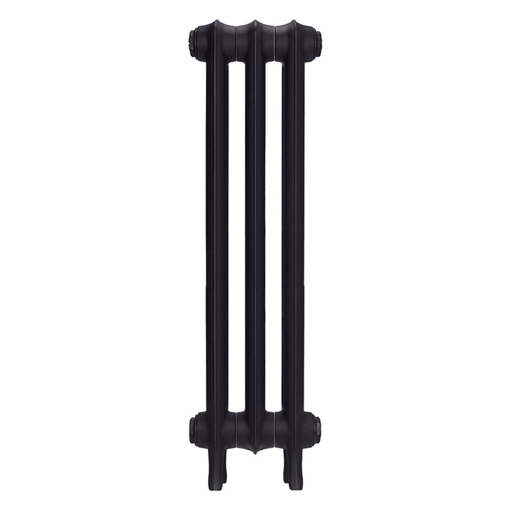 Emmeline II - Black Iron Cast Iron Column Radiator H813mm x W230mm 2 Column - Wall Hung