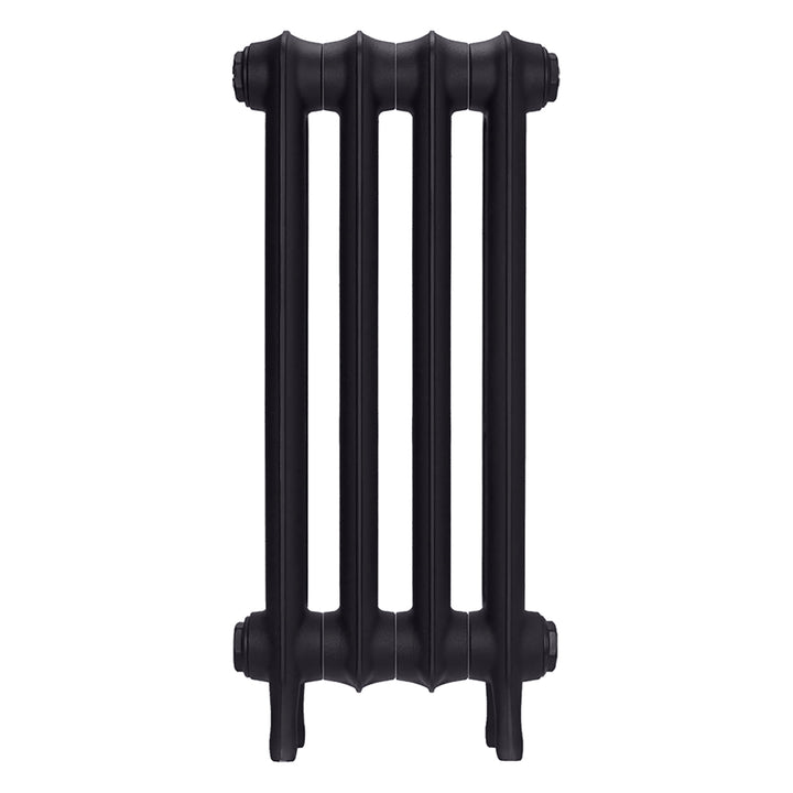 Emmeline II - Black Iron Cast Iron Column Radiator H613mm x W296mm 2 Column - Wall Hung