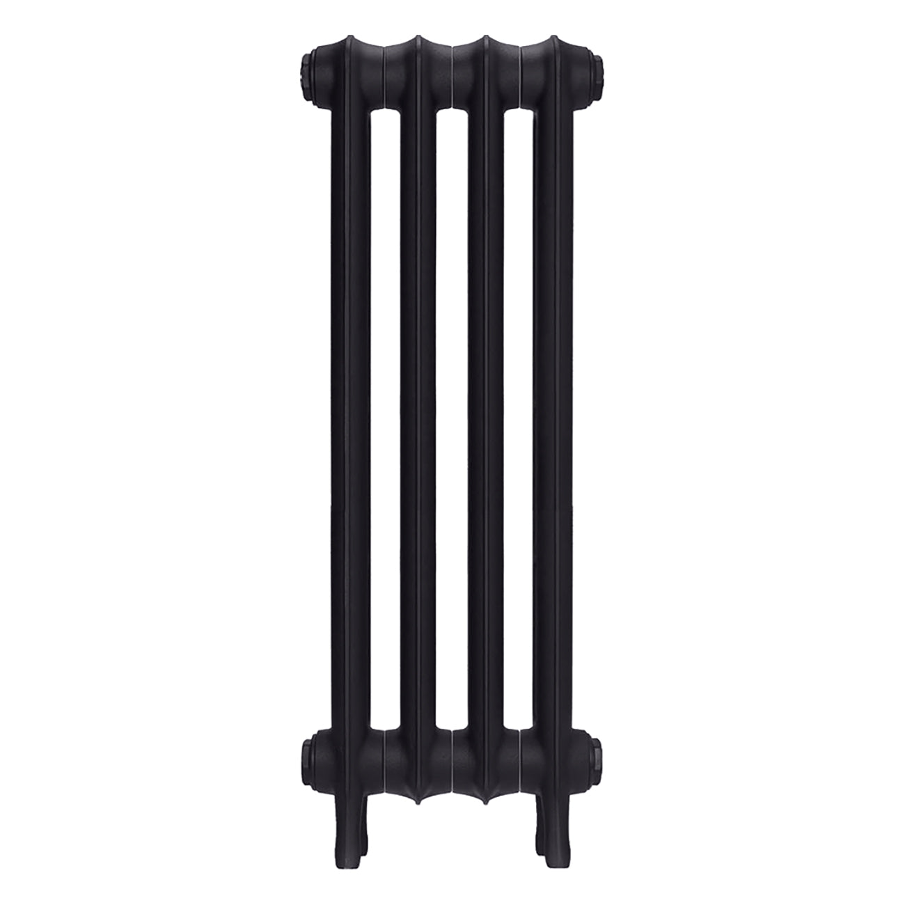 Emmeline II - Black Iron Cast Iron Column Radiator H813mm x W296mm 2 Column - Wall Hung