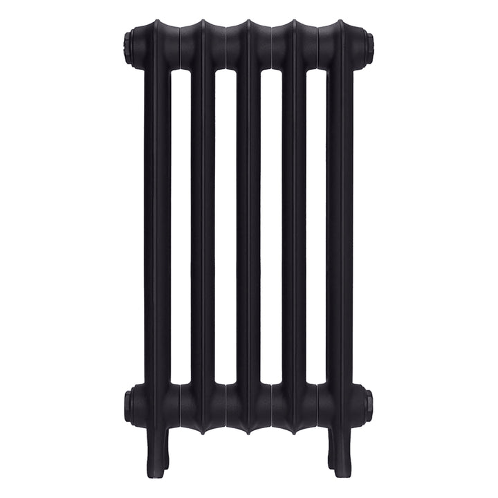 Emmeline II - Black Iron Cast Iron Column Radiator H613mm x W363mm 2 Column - Wall Hung