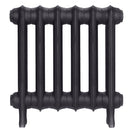 Emmeline II - Black Iron Cast Iron Column Radiator H413mm x W429mm 2 Column - Wall Hung