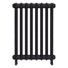 Emmeline II - Black Iron Cast Iron Column Radiator H813mm x W562mm 2 Column - Wall Hung