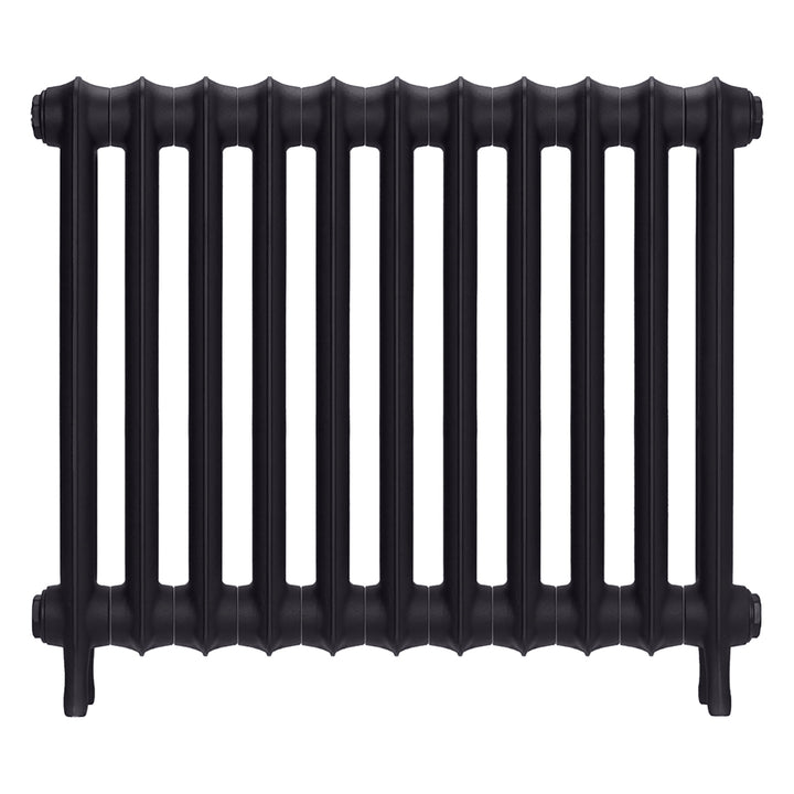 Emmeline III - Black Iron Cast Iron Column Radiator H616mm x W762mm 3 Column - Wall Hung