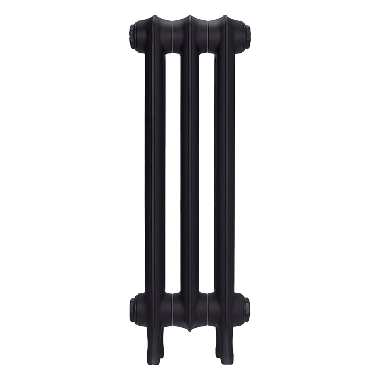 Emmeline III - Black Iron Cast Iron Column Radiator H616mm x W230mm 3 Column - Wall Hung