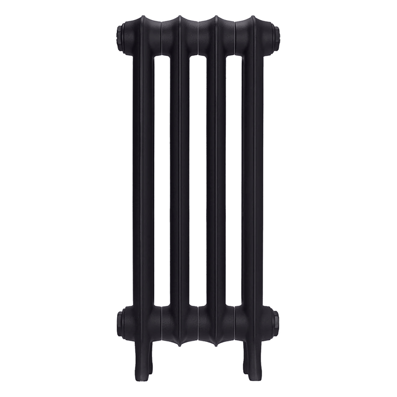 Emmeline III - Black Iron Cast Iron Column Radiator H616mm x W296mm 3 Column - Wall Hung