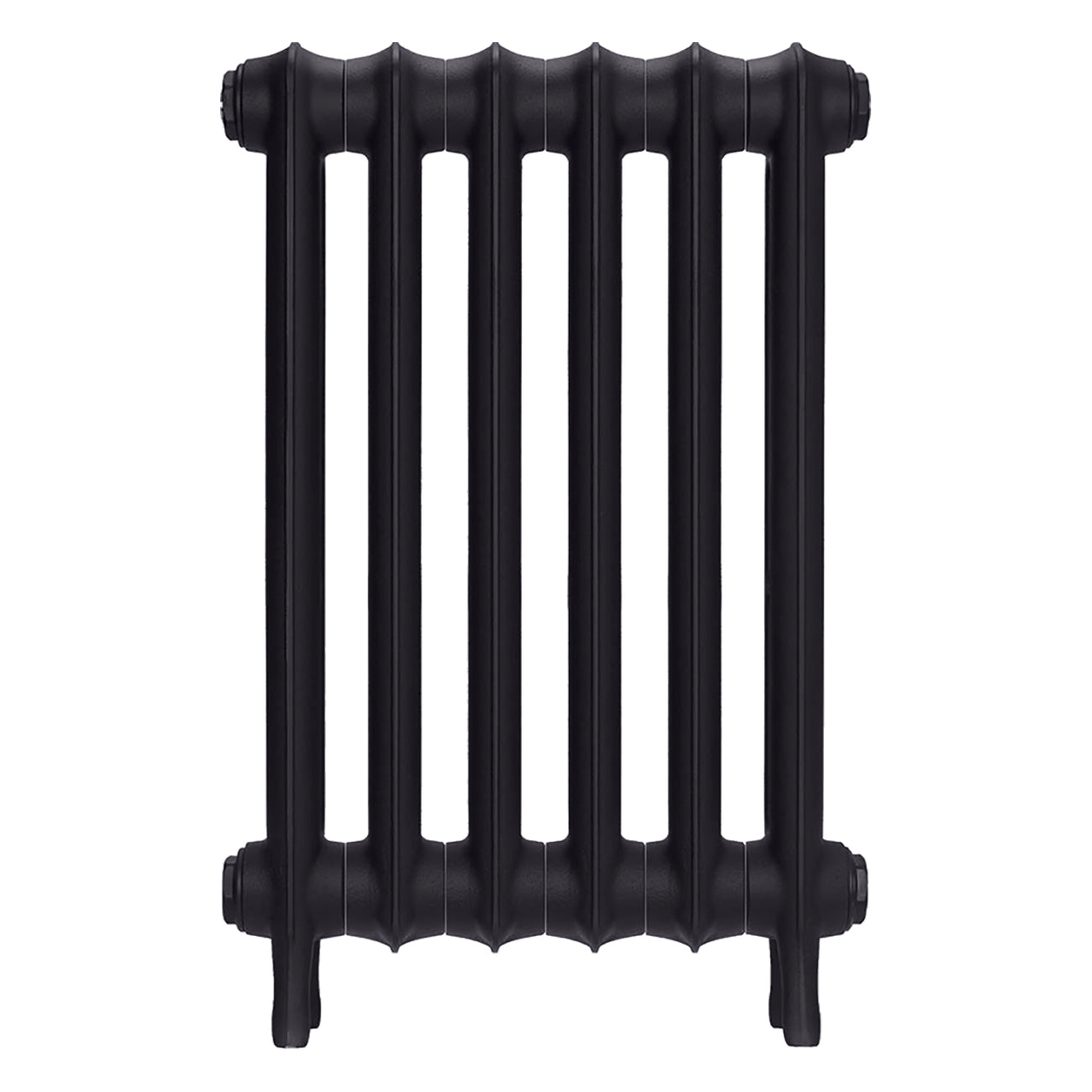 Emmeline III - Black Iron Cast Iron Column Radiator H616mm x W429mm 3 Column - Wall Hung