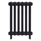 Emmeline III - Black Iron Cast Iron Column Radiator H616mm x W429mm 3 Column - Wall Hung