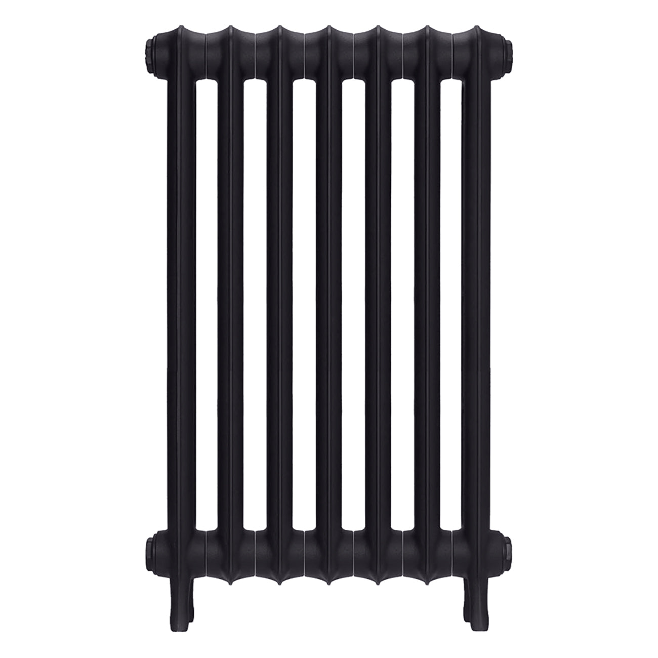 Emmeline III - Black Iron Cast Iron Column Radiator H816mm x W496mm 3 Column - Wall Hung