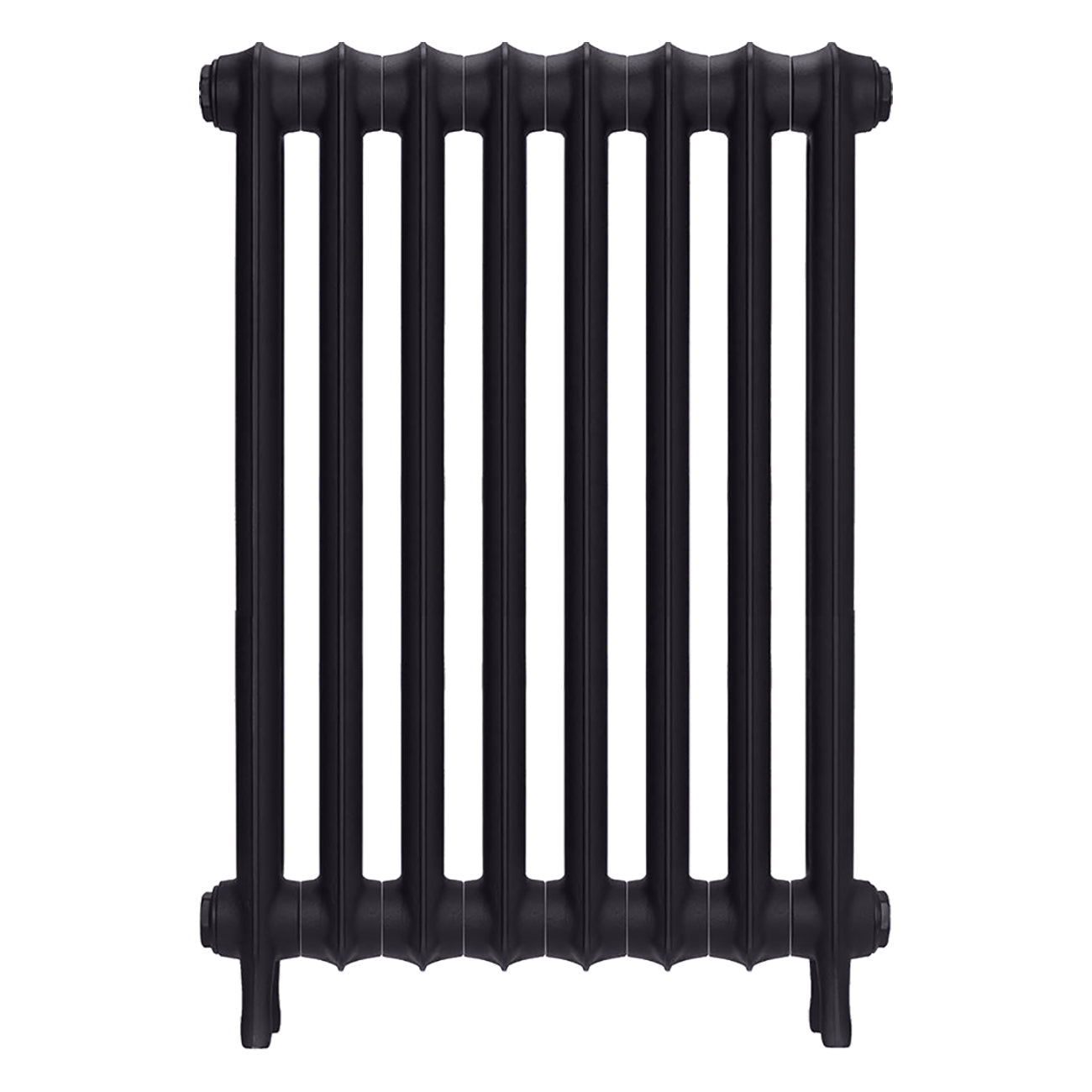 Emmeline III - Black Iron Cast Iron Column Radiator H816mm x W562mm 3 Column - Wall Hung