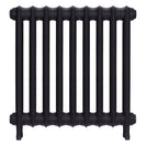 Emmeline III - Black Iron Cast Iron Column Radiator H616mm x W629mm 3 Column - Wall Hung