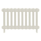 Emmeline I - Chalk White Cast Iron Column Radiator H407mm x W695mm 1 Column - Wall Hung