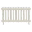 Emmeline I - Chalk White Cast Iron Column Radiator H407mm x W762mm 1 Column - Wall Hung