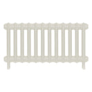 Emmeline I - Chalk White Cast Iron Column Radiator H407mm x W828mm 1 Column - Wall Hung