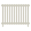 Emmeline I - Chalk White Cast Iron Column Radiator H607mm x W828mm 1 Column - Wall Hung