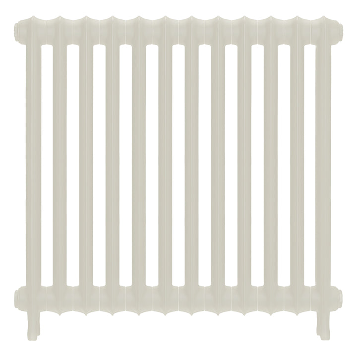 Emmeline I - Chalk White Cast Iron Column Radiator H807mm x W828mm 1 Column - Wall Hung