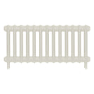 Emmeline I - Chalk White Cast Iron Column Radiator H407mm x W895mm 1 Column - Wall Hung