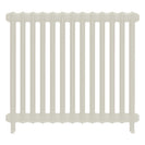 Emmeline I - Chalk White Cast Iron Column Radiator H807mm x W895mm 1 Column - Wall Hung