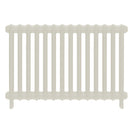 Emmeline I - Chalk White Cast Iron Column Radiator H607mm x W961mm 1 Column - Wall Hung