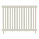 Emmeline I - Chalk White Cast Iron Column Radiator H807mm x W1028mm 1 Column - Wall Hung