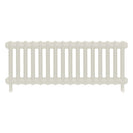 Emmeline I - Chalk White Cast Iron Column Radiator H407mm x W1094mm 1 Column - Wall Hung