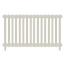 Emmeline I - Chalk White Cast Iron Column Radiator H607mm x W1094mm 1 Column - Wall Hung