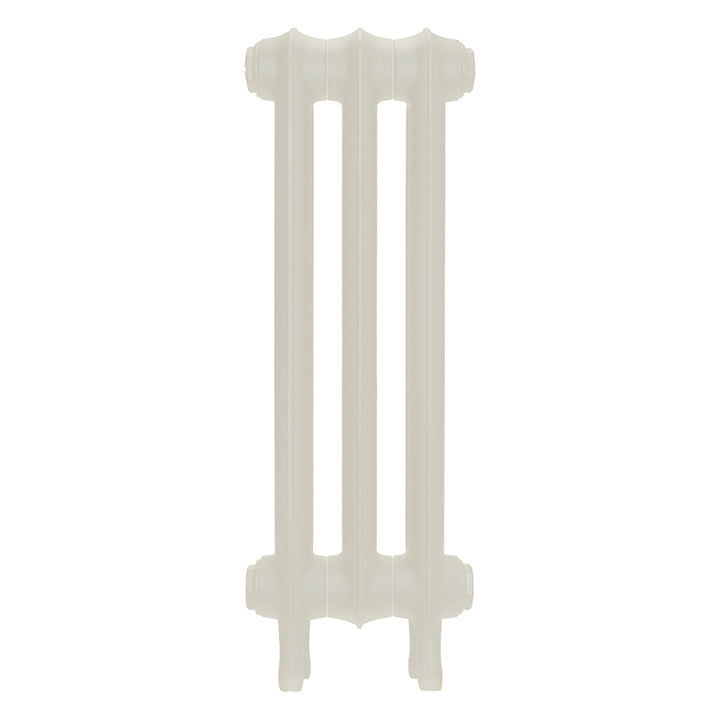 Emmeline I - Chalk White Cast Iron Column Radiator H607mm x W230mm 1 Column - Wall Hung