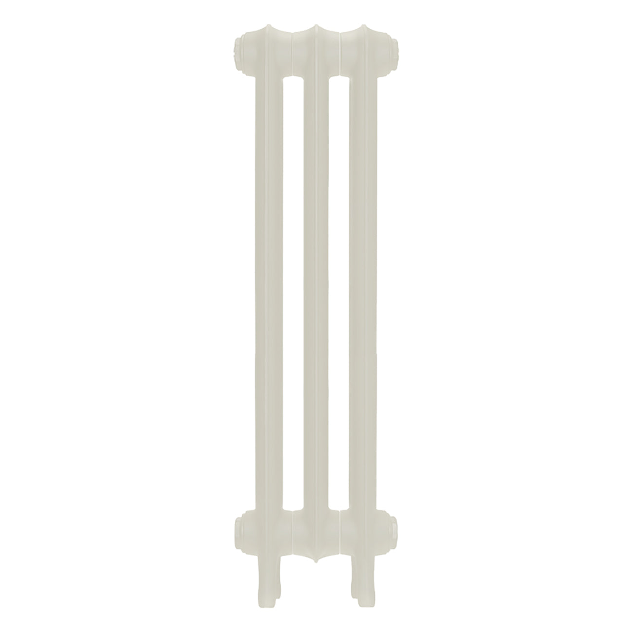 Emmeline I - Chalk White Cast Iron Column Radiator H807mm x W230mm 1 Column - Wall Hung
