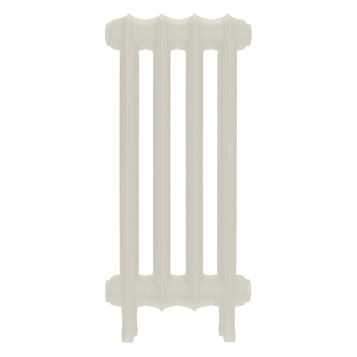 Emmeline I - Chalk White Cast Iron Column Radiator H607mm x W296mm 1 Column - Wall Hung