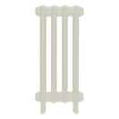 Emmeline I - Chalk White Cast Iron Column Radiator H607mm x W296mm 1 Column - Wall Hung