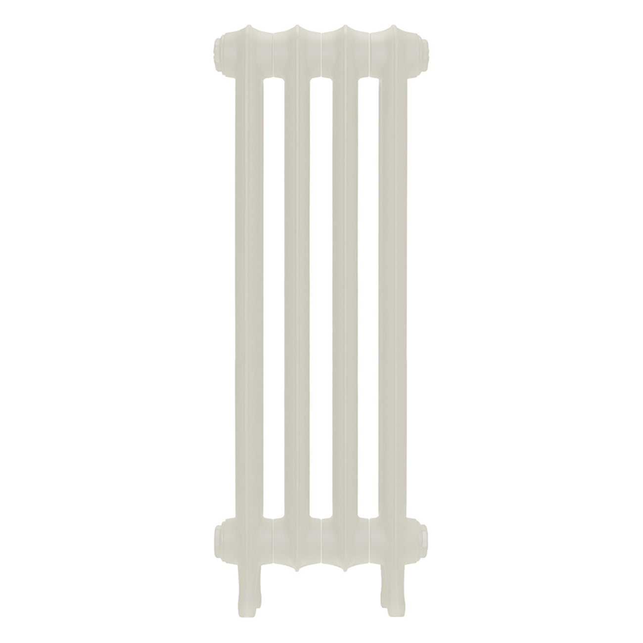 Emmeline I - Chalk White Cast Iron Column Radiator H807mm x W296mm 1 Column - Wall Hung